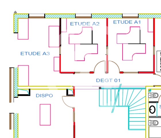 Bureaux à louer - 40.0 m2 - 26 - Drome